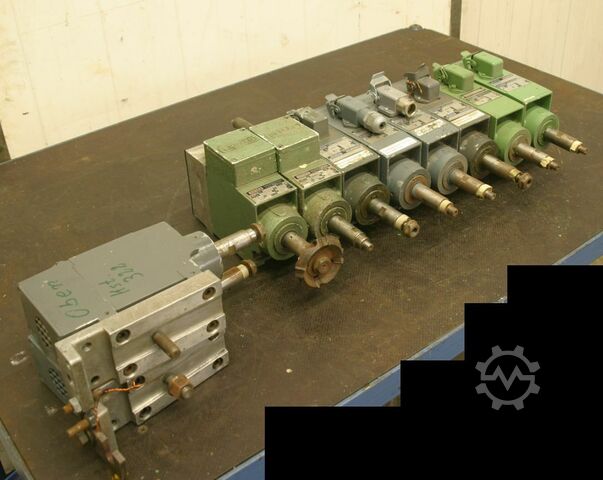 Frezen van motor voor rand verwerking van machines Perske VS 30.06-2