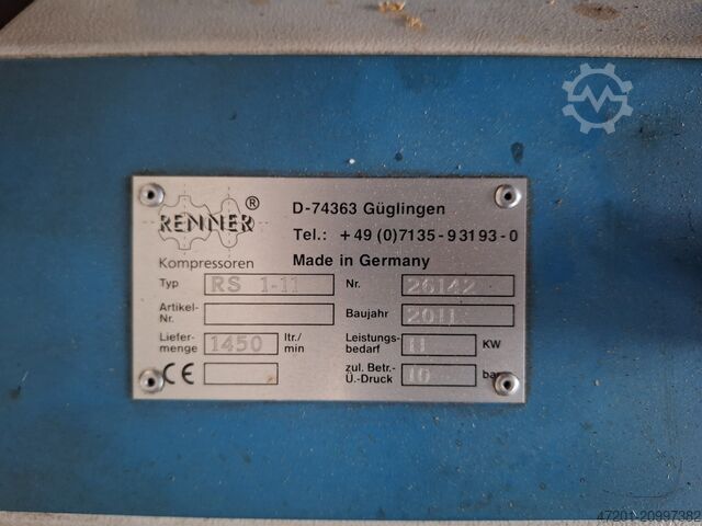 Vijčani kompresor Renner RS 1-11