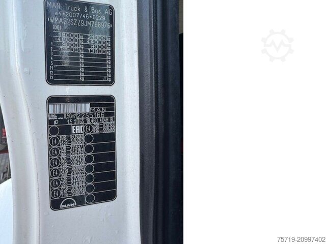 Camión volquete MAN 18.460 TGS 4x4