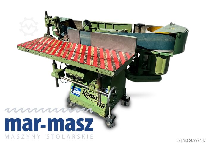 Ponceuse à bande d’angle pour chants ROMA 140 