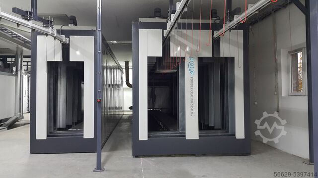 Poedercoating oven tunneloven Proton UML-LINE