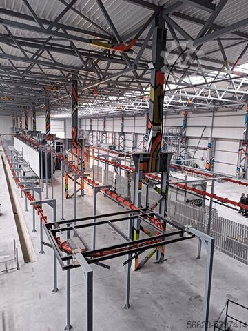 Poedercoating oven tunneloven Proton UML-LINE