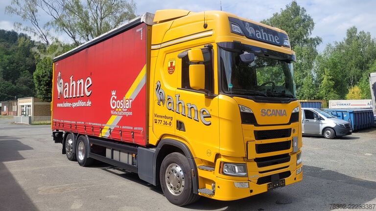 Drikkevarestruktur SCANIA R 450 Topline 6x2 Lift&Lenkachse LBW Alu