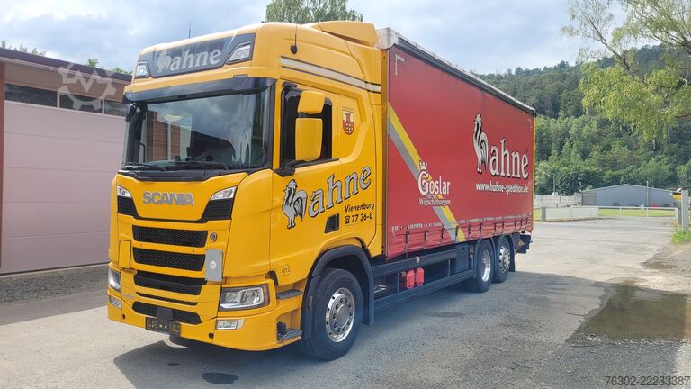 Drikkevarestruktur SCANIA R 450 Topline 6x2 Lift&Lenkachse LBW Alu