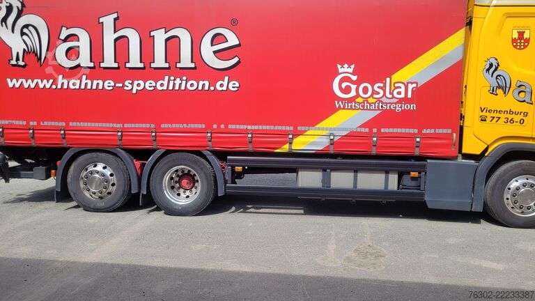 Drikkevarestruktur SCANIA R 450 Topline 6x2 Lift&Lenkachse LBW Alu