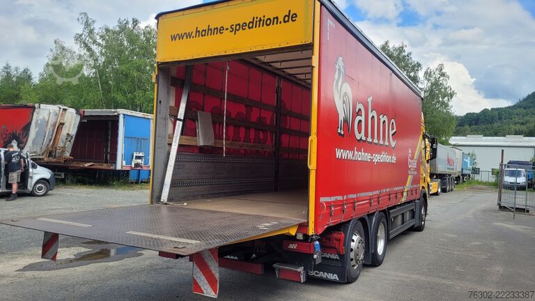 Drikkevarestruktur SCANIA R 450 Topline 6x2 Lift&Lenkachse LBW Alu
