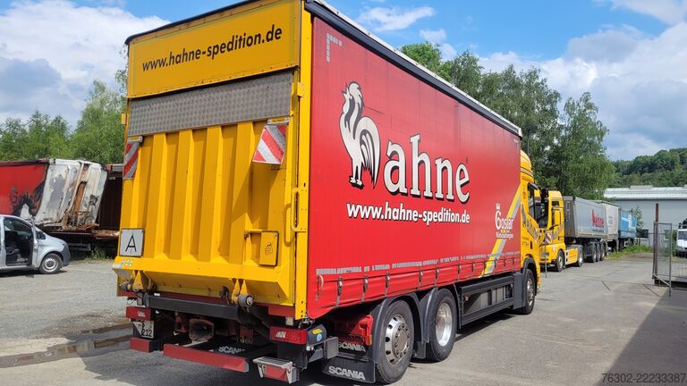 Drikkevarestruktur SCANIA R 450 Topline 6x2 Lift&Lenkachse LBW Alu
