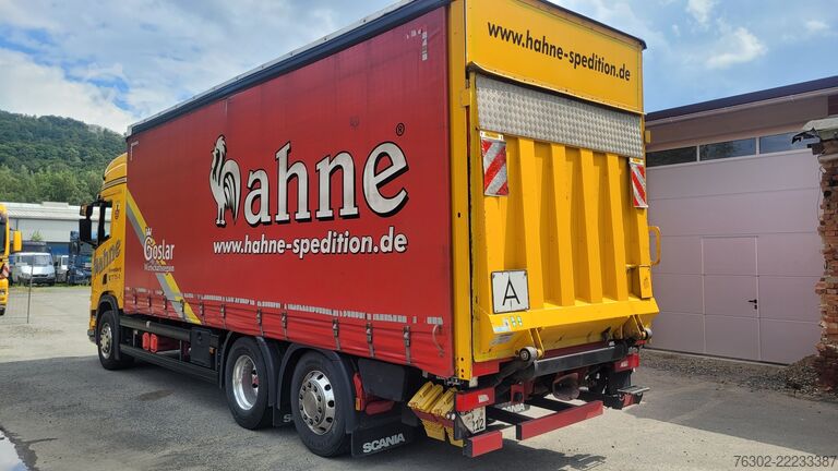 Drikkevarestruktur SCANIA R 450 Topline 6x2 Lift&Lenkachse LBW Alu