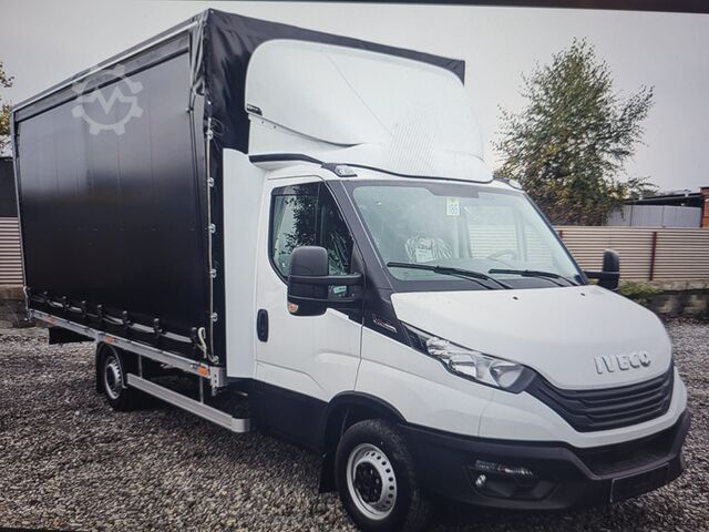 Transportér s plošinou a plachtou Iveco Daily 35 Pritsche-Plane 10Pal