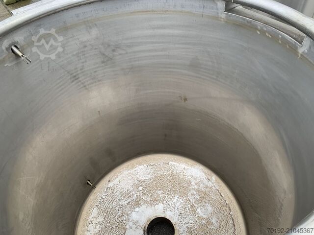 Δοχείο 1750 λίτρων από ανοξείδωτο ατσάλι V2A  S16511