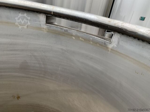 Δοχείο 1750 λίτρων από ανοξείδωτο ατσάλι V2A  S16511