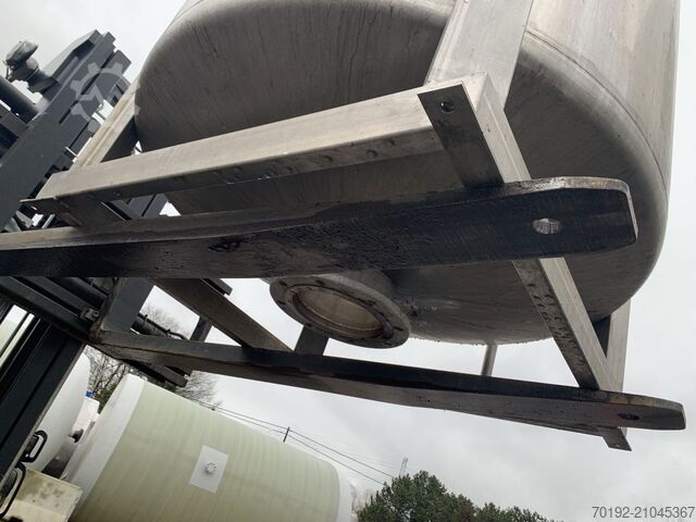 Δοχείο 1750 λίτρων από ανοξείδωτο ατσάλι V2A  S16511