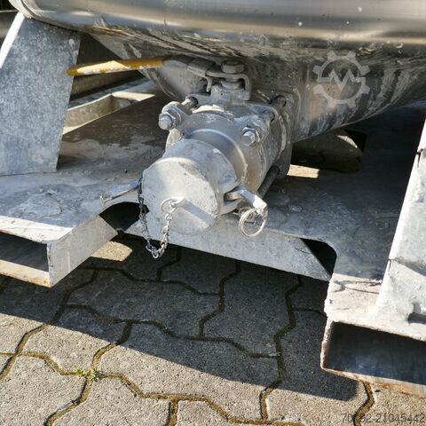 IBC kulatý kontejner 1000 litrů z nerezové oceli V2A UCON K0105