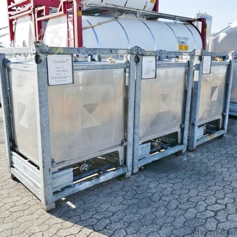 1000litrový kontejner IBC z materiálu V4A Umformtechnik Hausach (UCON) 9672