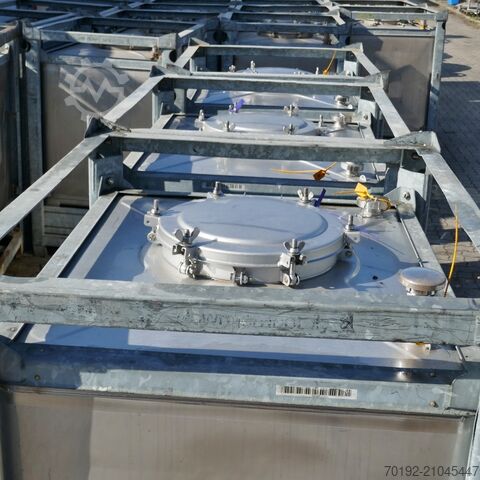 1000litrový kontejner IBC z materiálu V4A Umformtechnik Hausach (UCON) 9672