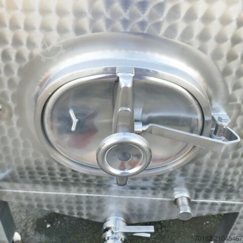 Réservoir rectangulaire de 7400 litres en acier inoxydable V2A Rieger 9659