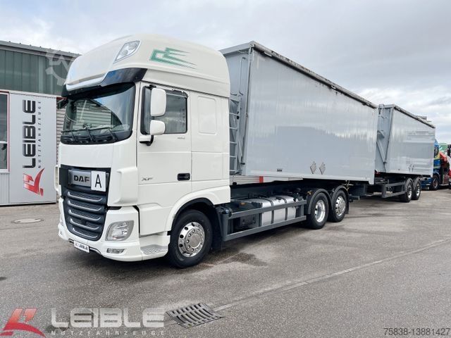 Camião basculante DAF XF 480 SSC*ALU Kipper*Komplettzug*90m³*231 TKM*