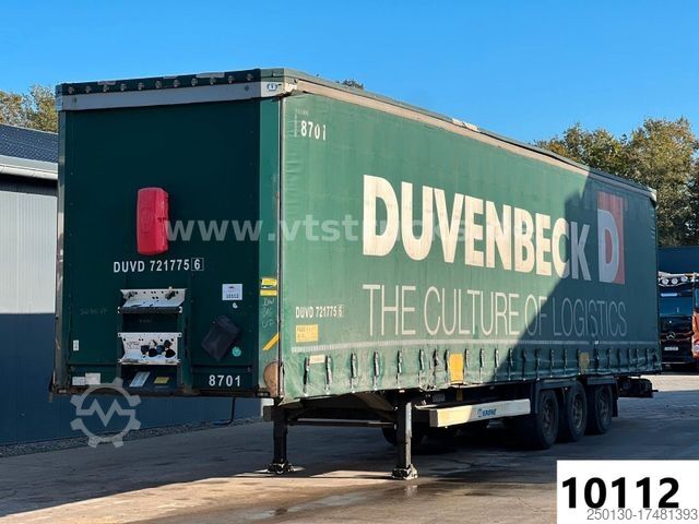 Otvorena poluprikolica sa ceradom KRONE SD Pritsche + Plane Edscha-Verdeck