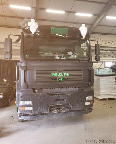Φορτηγό γερανός roll-off MAN TGA 26.430 6X2-2 ABROLLKIPPER AHK AC Meiler