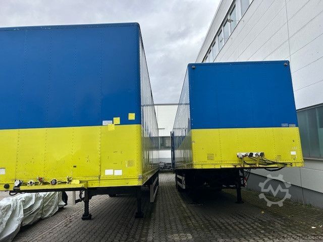 Kofferauflieger  2 Achser Koffer Auflieger HEUSER ebühne