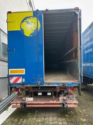 Kofferauflieger  2 Achser Koffer Auflieger HEUSER ebühne