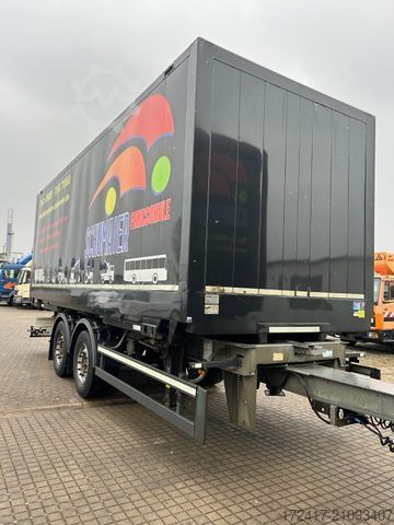 Reboque de carroçaria intercambiável KRONE 2 x Vorhanden Wechselbrücke Rolltor  KOFFER