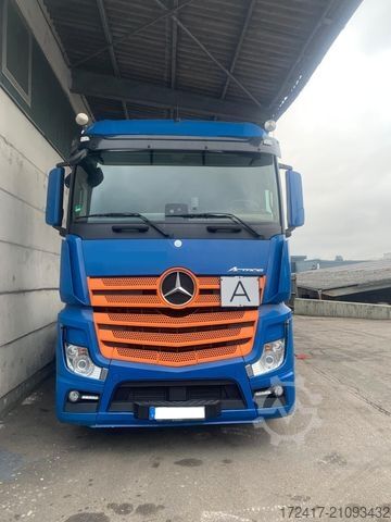 Skip truck MERCEDES-BENZ 2548 ACTROS 2545  RETADER 6x2-4 Absetzer Meiler