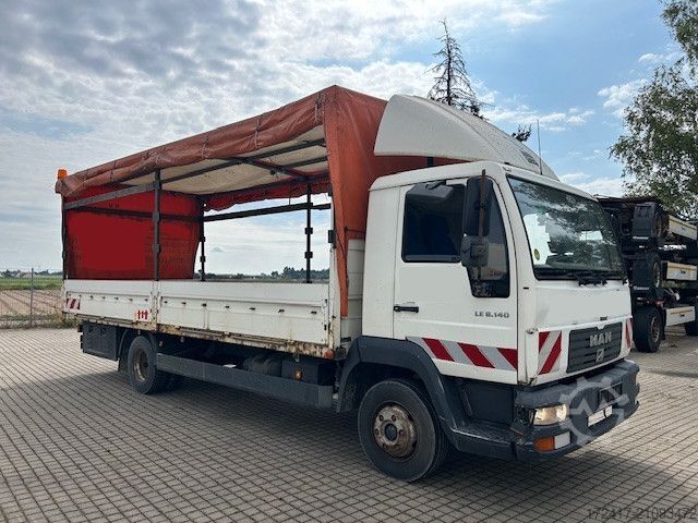 Schuifzeil bestelwagen MAN LE 8.140 L2000 Blatt Luftfederung