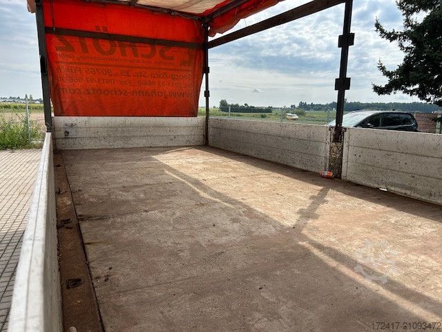 Schuifzeil bestelwagen MAN LE 8.140 L2000 Blatt Luftfederung