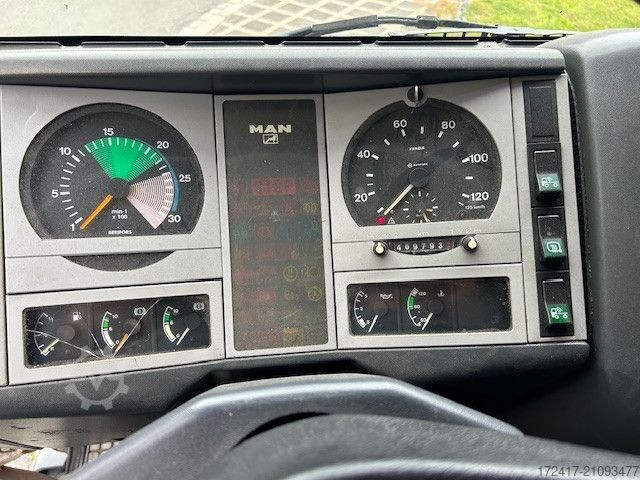 Vrachtauto met open laadbak MAN 14.224  Handschaltung 6 Zylinder