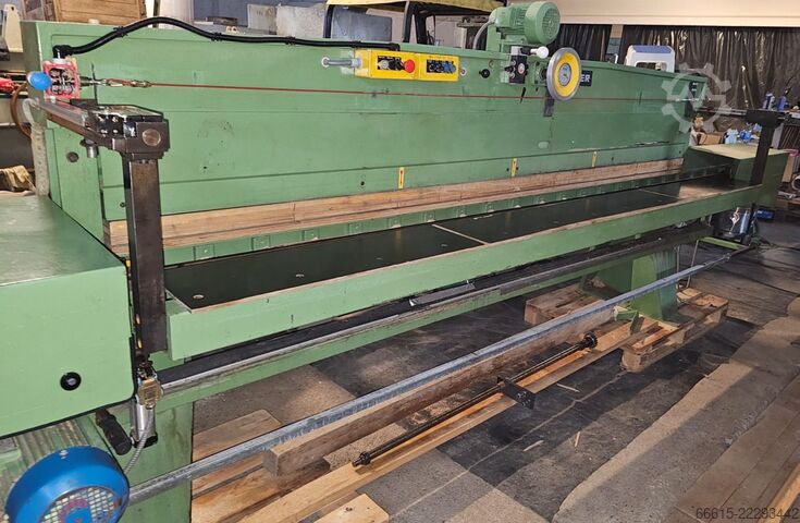 Furniersäge mit Hobelkopf Furniersage MAYER mit Hobelkopf 