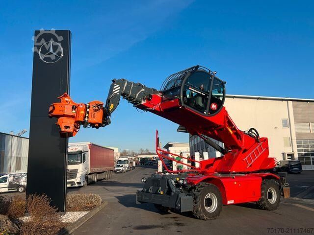 Telescopische lader Magni RTH 6.30 SH / Fällkran / Westtech CS750