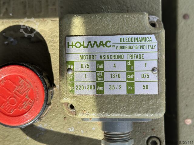 Hydraulische plankenpers 2500x1200 mm