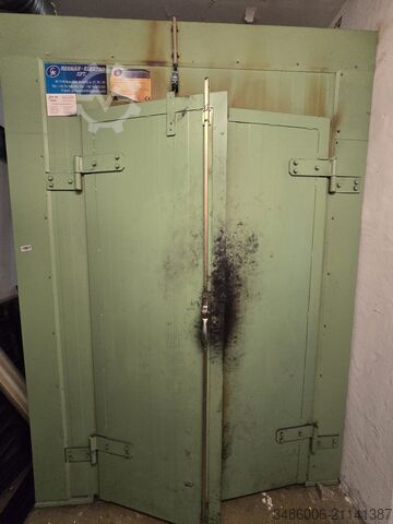 Curing oven for pre-treatment and powder coating line  