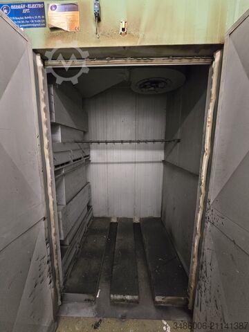 Curing oven for pre-treatment and powder coating line  