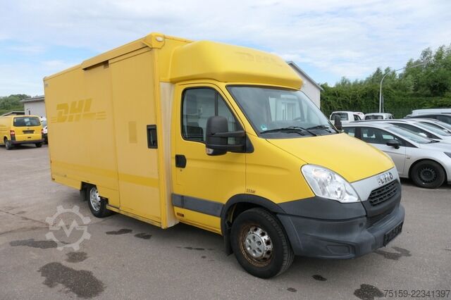 Dubă cu caroserie tip cutie iveco Daily 35 S11 C30C AUTOMATIK KAMERA Regale LUFT DURCHGANG EURO-5 CoC