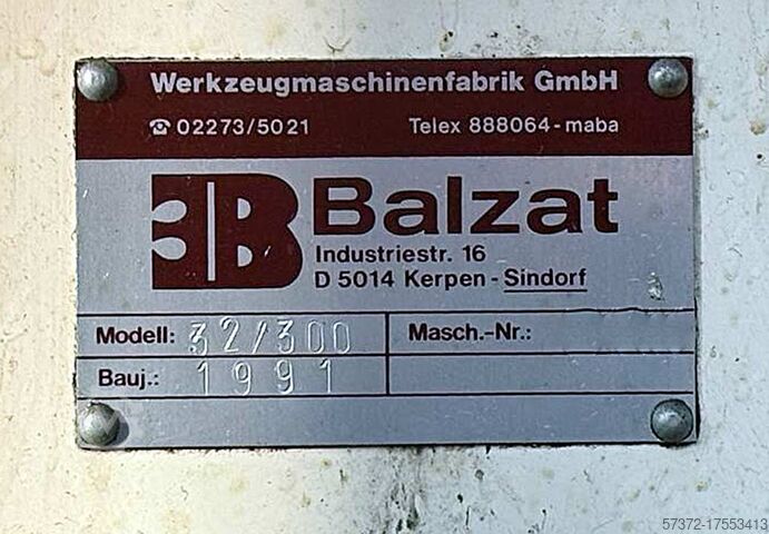 CNC-groefmachine Balzat 32/300