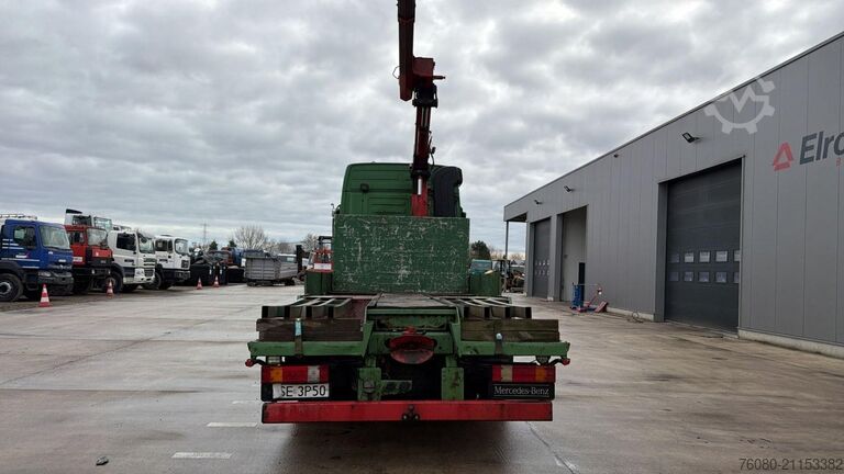 Trailer πλατφόρμας Mercedes-Benz actros 1844 (EPS / GRUE MKG 175 / CRANE MKG 175...