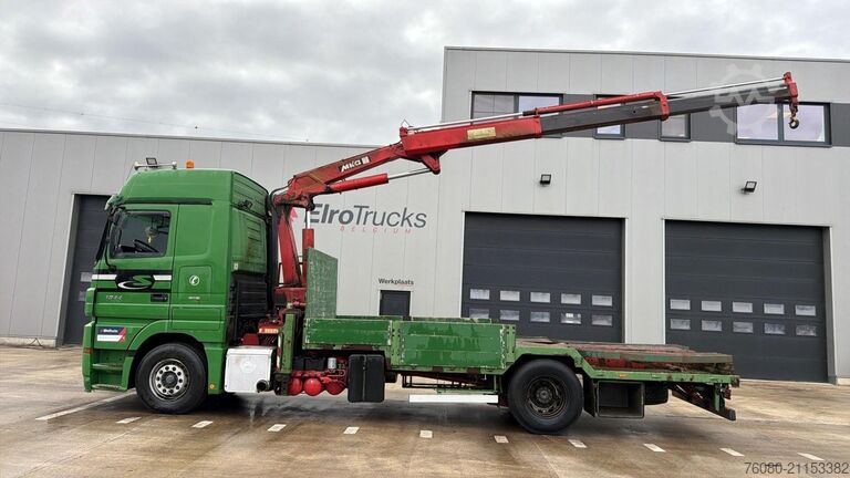 Trailer πλατφόρμας Mercedes-Benz actros 1844 (EPS / GRUE MKG 175 / CRANE MKG 175...