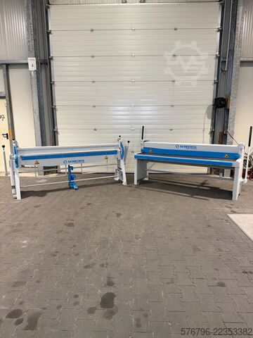 Masina de indoit si foarfece ghilotina Schechtl KS200 & HT200