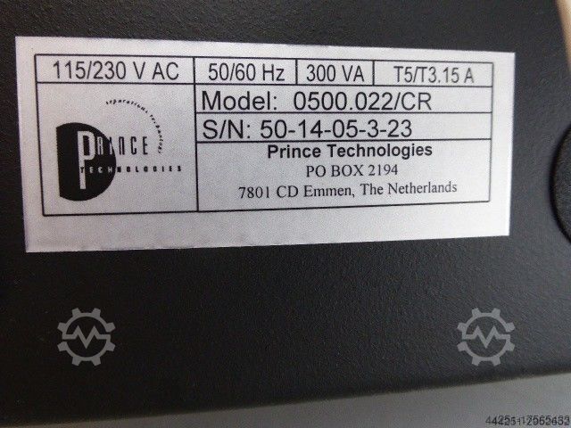 KAPILLARZONENELEKTROPHORESE Prince 0500.022/CR