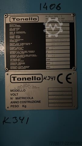 Industriële was- en verfmachine Tonello G1 330 HS Industrial Washing Machine