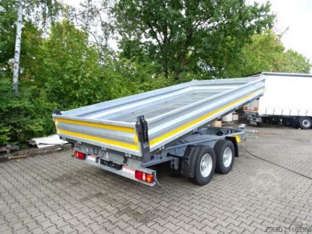 Tipper trailer Möslein TTG 11 Verzinkt  neuer Tandem 3- Seitenkipper Tieflader-- Neufahrzeug --