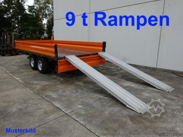 Tipper trailer Möslein TTG 11 Verzinkt  neuer Tandem 3- Seitenkipper Tieflader-- Neufahrzeug --