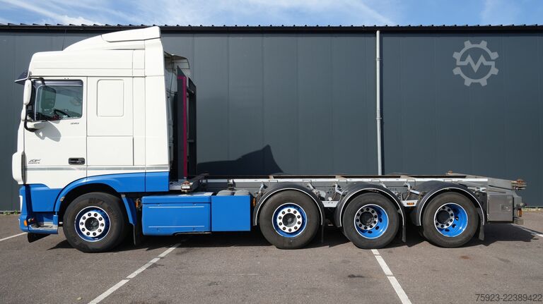 Kontejnerski transport DAF XF 510 8x2 20FT container transport truck