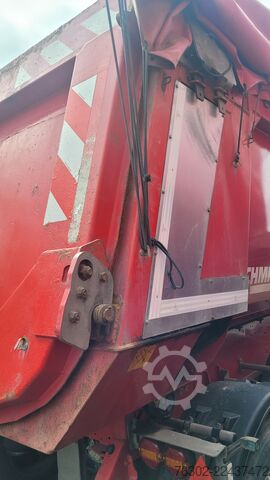 Pianale mobile Schmitz SKI 24 L 7.2 Stahlmulde hydr. Hecklappe