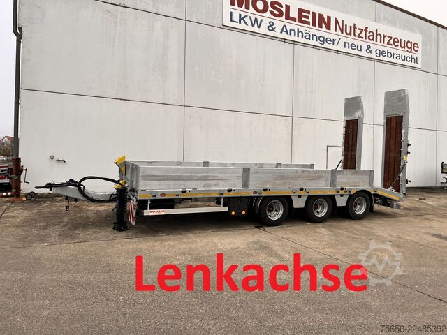 Dieplader oplegger Möslein TT 31  31 t GG Tridem- Tieflader 3 Achs, gelenktNeufahrzeug