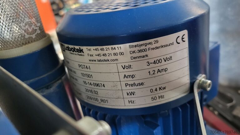 Toppmonterad tork med materialtransportör Ryser GmbH BAFAG ATU 35