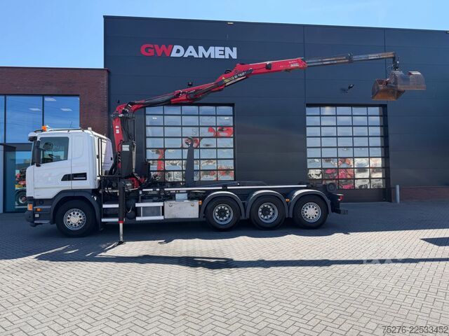 Σύστημα βραχίονα γάντζου Scania G450 8x4 Haaksysteem / Z kraan Euro 6