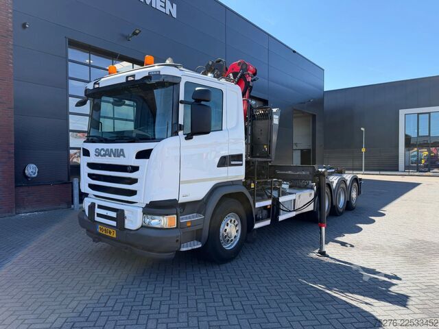 Σύστημα βραχίονα γάντζου Scania G450 8x4 Haaksysteem / Z kraan Euro 6